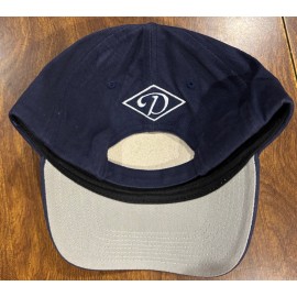 Diamond New Vintage Diamond Sports Baseball Cap, Navy, Adult One-Size-Fits-