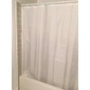 StayDry Systems Splash Guard Shower Curtain (48" Wide White no