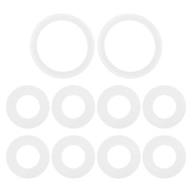 VGOL Set of 2 Connection Seals Rubber Seal Set A + B/C Compatible with Bestway Coleman SaluSpa Compatible with Lay-Z-Spa Compatible with Airjet Models New Shape Pump