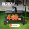 VEVOR RV Steps, 2-Step RV Stairs, 440 LBS Load Capacity,