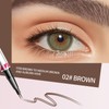 Double-Ended Eyebrow Pencil - 2 In 1 Makeup Brow Pen