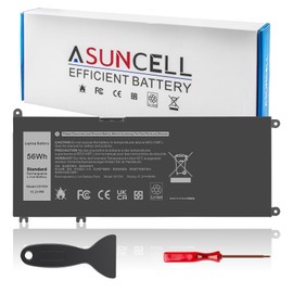 ASUNCELL 56WH 33YDH Battery Dell for Dell Inspiron 17 7000 7786 7779 7773 7778 G3 3579 3779 G5 5587 G7 7588 15 7577 Latitude 13 3380 14 3490 15 3590 3580 99NF2 PVHT1 P72F P30E 81PF3 081PF3 P30E001