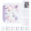 Seal Notebook, Transparent Mini Binder, M5, A8, A7, A6 Size,