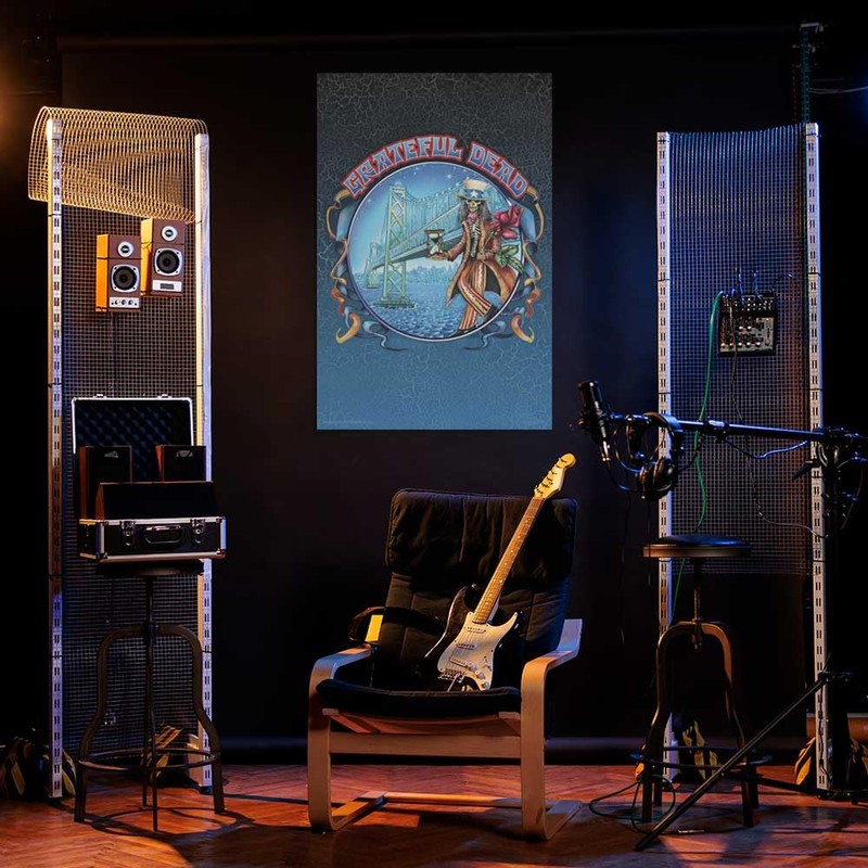 Grateful Dead - Bay Bridge Poster