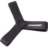 Cressi Rubber Fin Keeper, Black, Medium