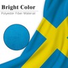 Sweden Swedish Flag 3x5 Three Layer & Double Sided Flag