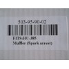 New West muffler for Husqvarna 365 371 372 372xp 385