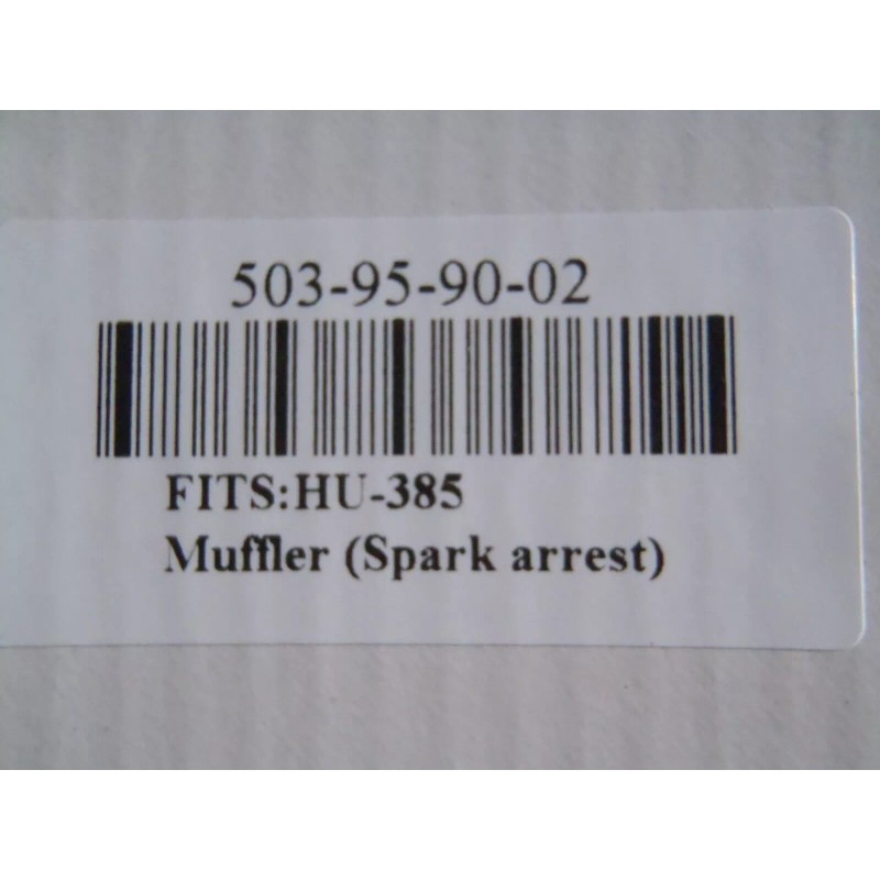 New West muffler for Husqvarna 365 371 372 372xp 385