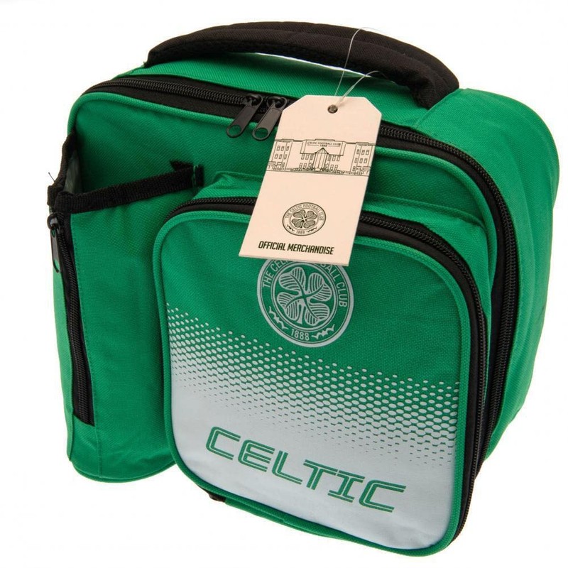Celtic FC Fade School Lunch Bag with Bottle Holder
