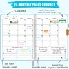 BLESWIN Undated Weekly Planner, A5 Size (5.7'' X 8.5'') Diary