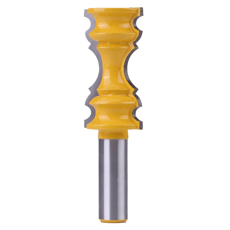 1/2" Shank Large Elaborate Chair Rail Molding Router Bit For