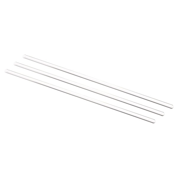 uxcell 3.3 Borosilicate Glass Stirring Rod Mixing Tool Round Ends