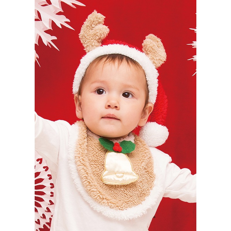 Clearstone Cosplay Christmas Reindeer Tie Set Baby Brown