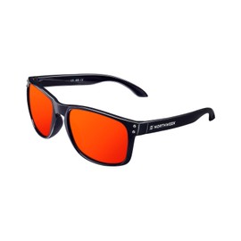 Northweek Bold Bigspin Sunglasses for Men and Women, black