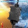 IP68 2-Way Waterproof Junction Box Outdoor Waterproof Cable Connector with