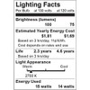 Satco S3948 130-Volt 15 Watt A15 Appliance Heavy Duty Clear