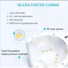 Yuqing Lámpara Para Uña Led Uv Digital Display Temporizador 54w