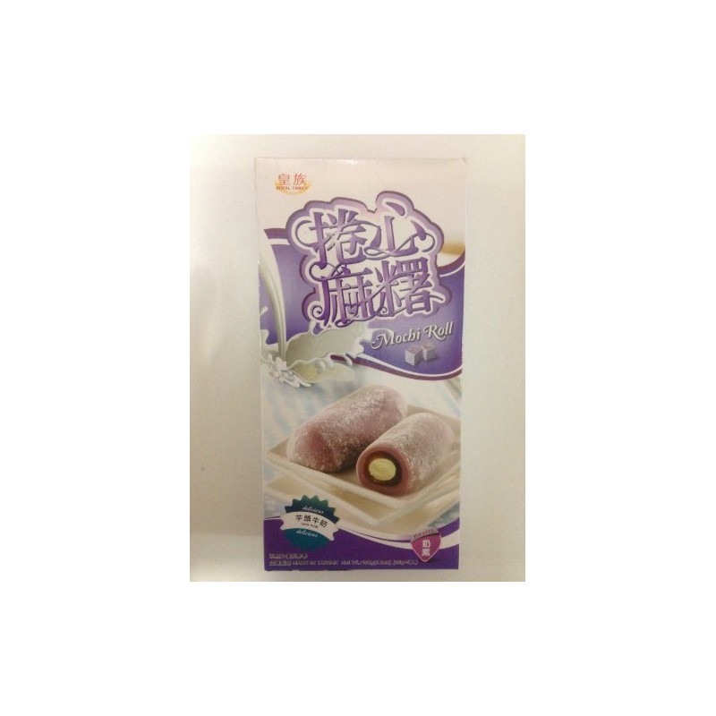Royal Family Mochi Roll, Taro Milk