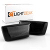 LIGHTDELUX Replacement for 2 x LED Side Indicators, Approved Mudguard