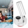 12‑24V 3W LED Reading Light Bedroom Bedside Lamp Chrome Aluminum
