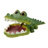 Zerodeko Alligator Bubbler Aquarium Decor Simulative Fish Tank Ornament Safe