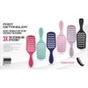 Smart Tech Fast Detangler Brush - Purple
