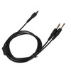 200cm Aviation Headset Plug Replacement Cable Adapter for Pilot DIY