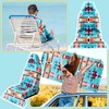 Hahafelt 2 Pack Car Seat Towel Covers Athletic Running Towel