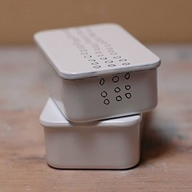 Kurashiki Design Planning Room Enamel, Bento Box