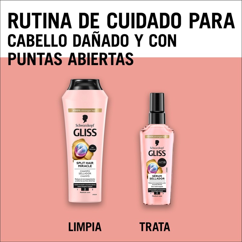 GLISS - Serum Split Hair Miracle 75ml for Open and