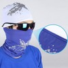 Aqua Cooling UV Protection Multi-Scarf Mask Cool Mask Navy