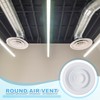 PATIKIL 8" Round Air Vent, Aluminum Ceiling Diffuser Air Supply