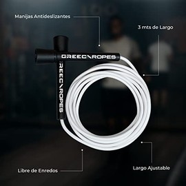 Cuerda Para Saltar PVC 3M De Largo con 5MM De Grosor