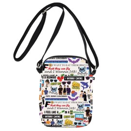 JNIAP Channel Video Crossbody Bag Channel Video Gifts Channel Video Shoulder Bag Team Orange Purple Blue Gift (wanna swing cb)