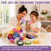 1500 PCS Pipe Cleaners Bulk, 15 Colors Thick Pipe Cleaner