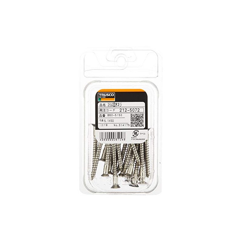 TRUSCO Flathead Wood Screws