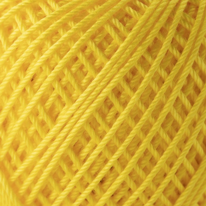 Olympus Emmy Grande Colors Lace Yarn, Fine Line, Col.543, Yellow,