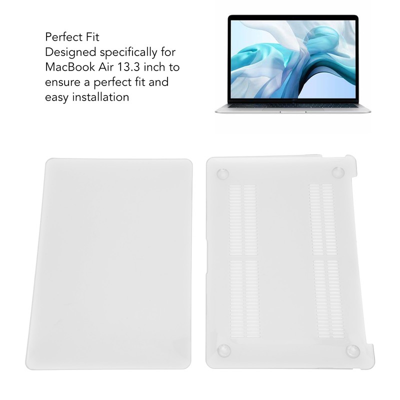 For MacBook Laptop Protective Case Thin Light Crystal Frosted Laptop