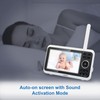 VTech VM350 Baby Monitor, 5" Screen, 1000ft Long Range, Night