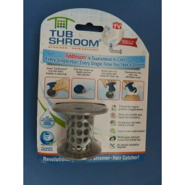 UKA Innovations Corp. Tub Shroom Strainer Hair catcher Fits standard 1.5 to 1.75" bathtub drain  NEW