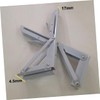 Operitacx Pack of 2 Folding Triangle Wall Shelf Brackets Robust