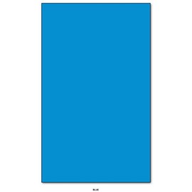 Blue Bright Color Card Stock Paper Legal Size 8.5" X 14" Pack of 50