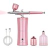 Hiseeyo Airbrush, Upgraded Airbrush Kit with Compressor&rRechargeable Portable Cordless Air