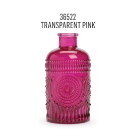 FolkArt Murano Transparent Acrylic Glass Paint, Pink, Perfect for Indoor and Outdoor Arts and Crafts Projects, 2 fl oz, 36522