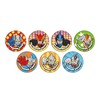 New Generation Ultraman 06 Box A [POP Art Illustration] Can Badge 7 Piece Box