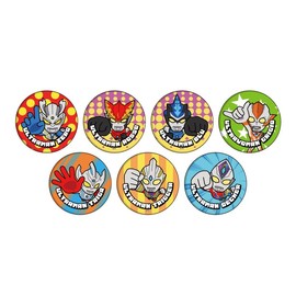 New Generation Ultraman 06 Box A [POP Art Illustration] Can Badge 7 Piece Box