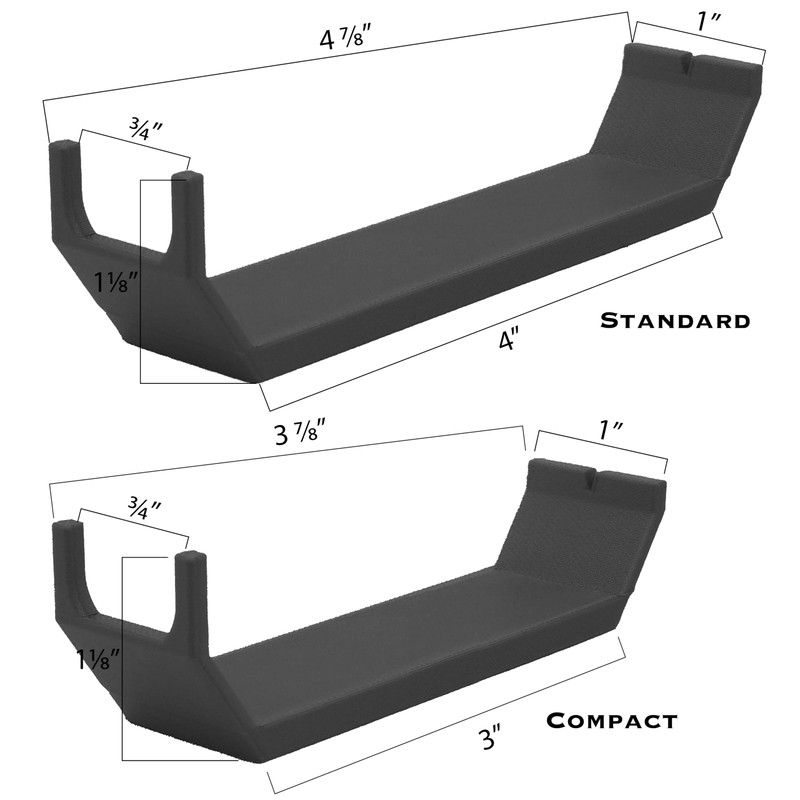 WiLDFi Knife Display Stand Bundle, 3-Pack, Folding & Fixed-Blade Knife