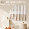 Astercook Knife Set, 13 Pieces Kitchen Knives Set with Ceramic