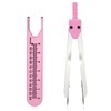 EKG Caliper ECG Caliper Electrocardiogram Divider for Nursing，Electrocardiographs Measuring Tool