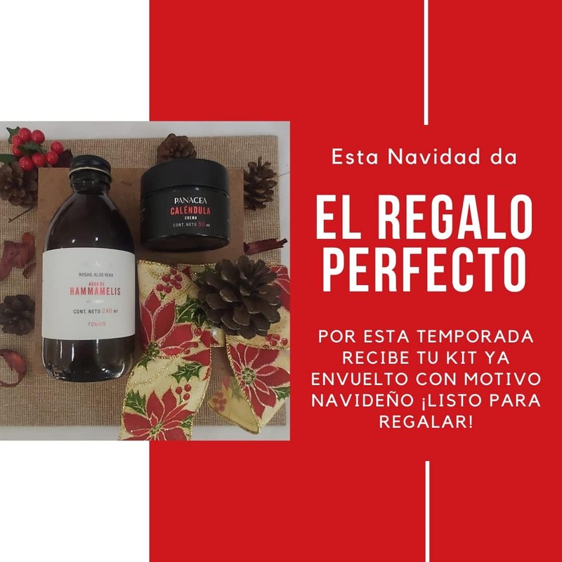 PANACEA: Kit Piel Mixta 30s con Tónico Hammamelis y Crema